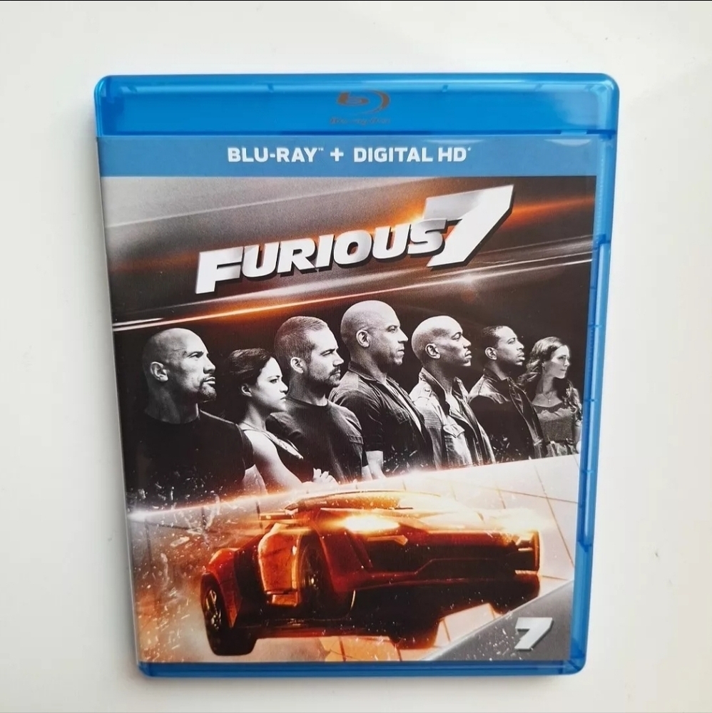 Furious 7 Blu-Ray Movie 2015 Wide Screen Vin Diesel - See Our 1000's Of Items